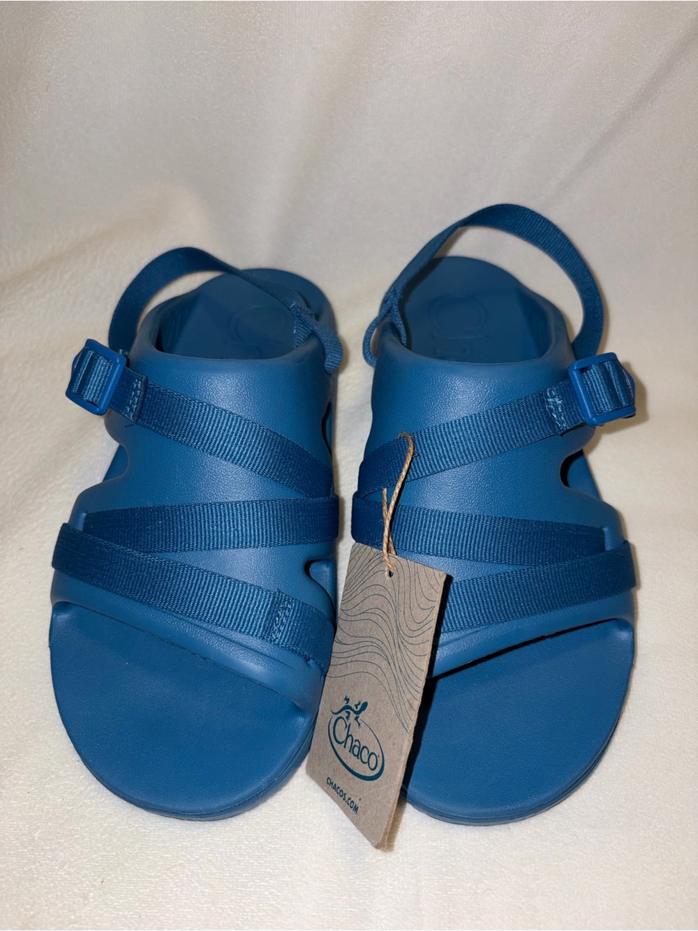 NEW Chaco Z/Volv Strappy Blue Sandals Unisex Kids US 6